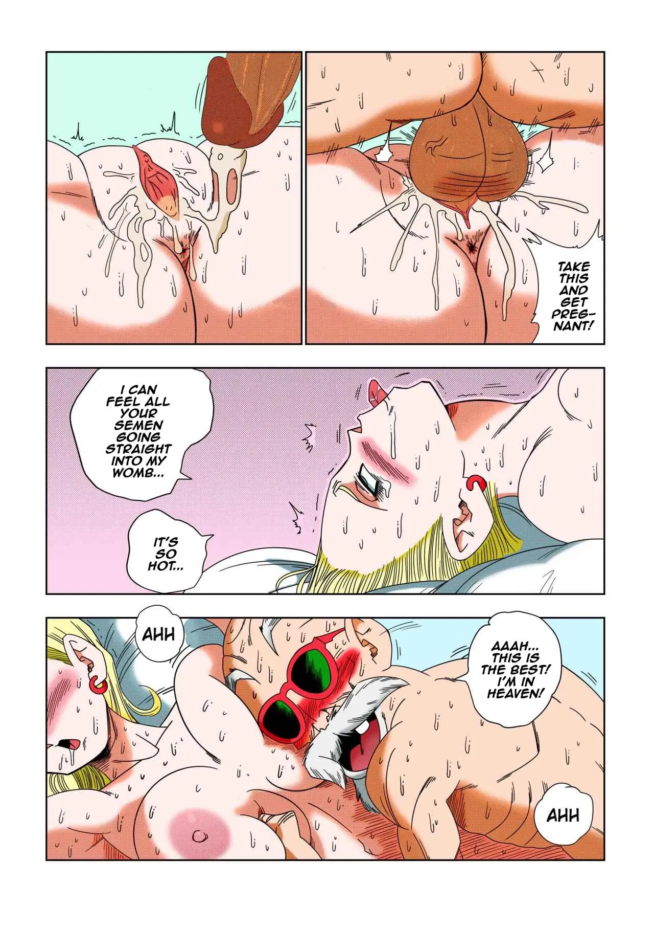 Yamamoto Android Vs Master Roshi Dragon Ball Z English