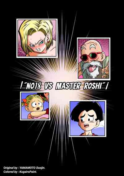 Android 18 Vs Master Roshi Dragon Ball Z Uncensored Colourized