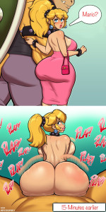 1boy 1boy1girl 1girls ass ass in dress backboob big ass blonde blonde female blonde hair — NTR hentai doujin