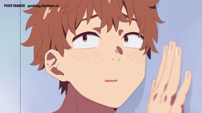1girls 2boys 2d animated anime aroused bed big breasts big penis blush bouncing breasts — NTR hentai video