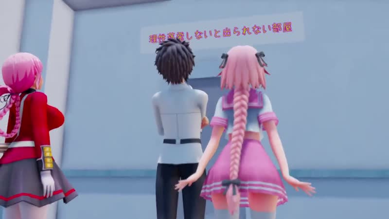 1girls 2boys 3d 3d (artwork) 3d animation anal anal penetration anal sex animated ass up — NTR hentai video