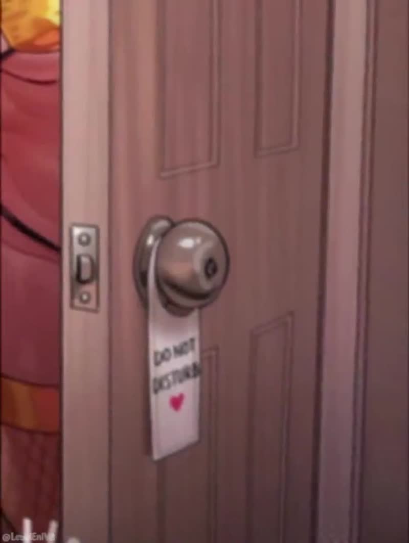1girls 5t (artist) after sex animated answering door bikini blush body writing branding — NTR hentai video