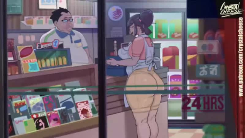 1boy 1girls animated bbw big breasts big butt big penis black screen roulette blowjob — NTR hentai video