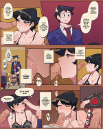 1boy 1girls ambiguous gender bigger female black hair breasts cheating cheating boyfriend — NTR hentai doujin