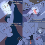 1girls 2d 4boys adult and teenager age difference ahe gao artist request bed bedroom — NTR hentai doujin
