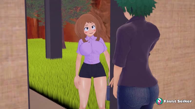 1boy 1femboy 1futa 1girls 3d 3d animation 3d model ahe gao anal anal beads anal insertion — NTR hentai video