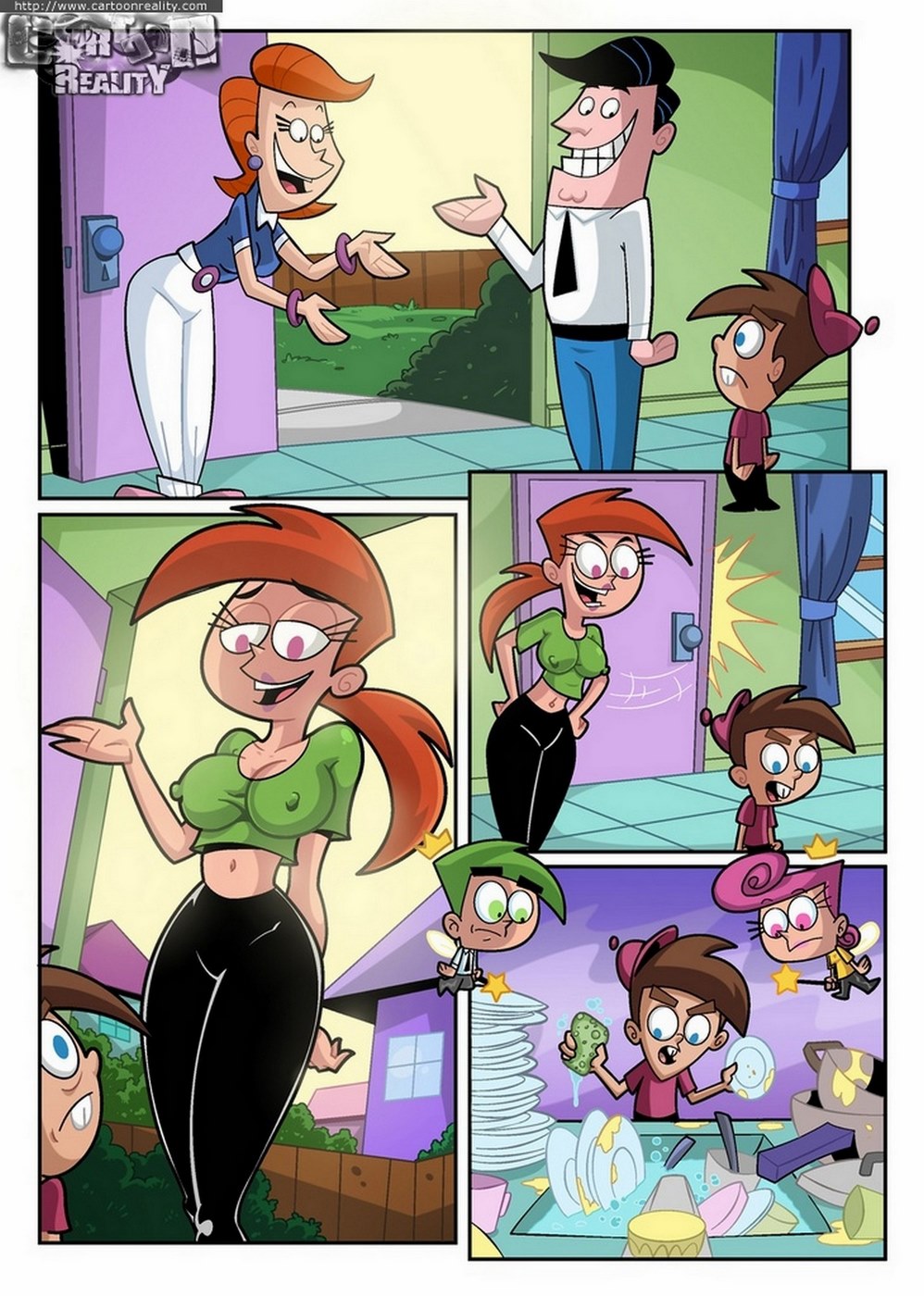 FOP- Pushed Around, Cartoon Reality - Comique | nHentai : Free Hentai  Manga, Doujinshi and Comics Online!
