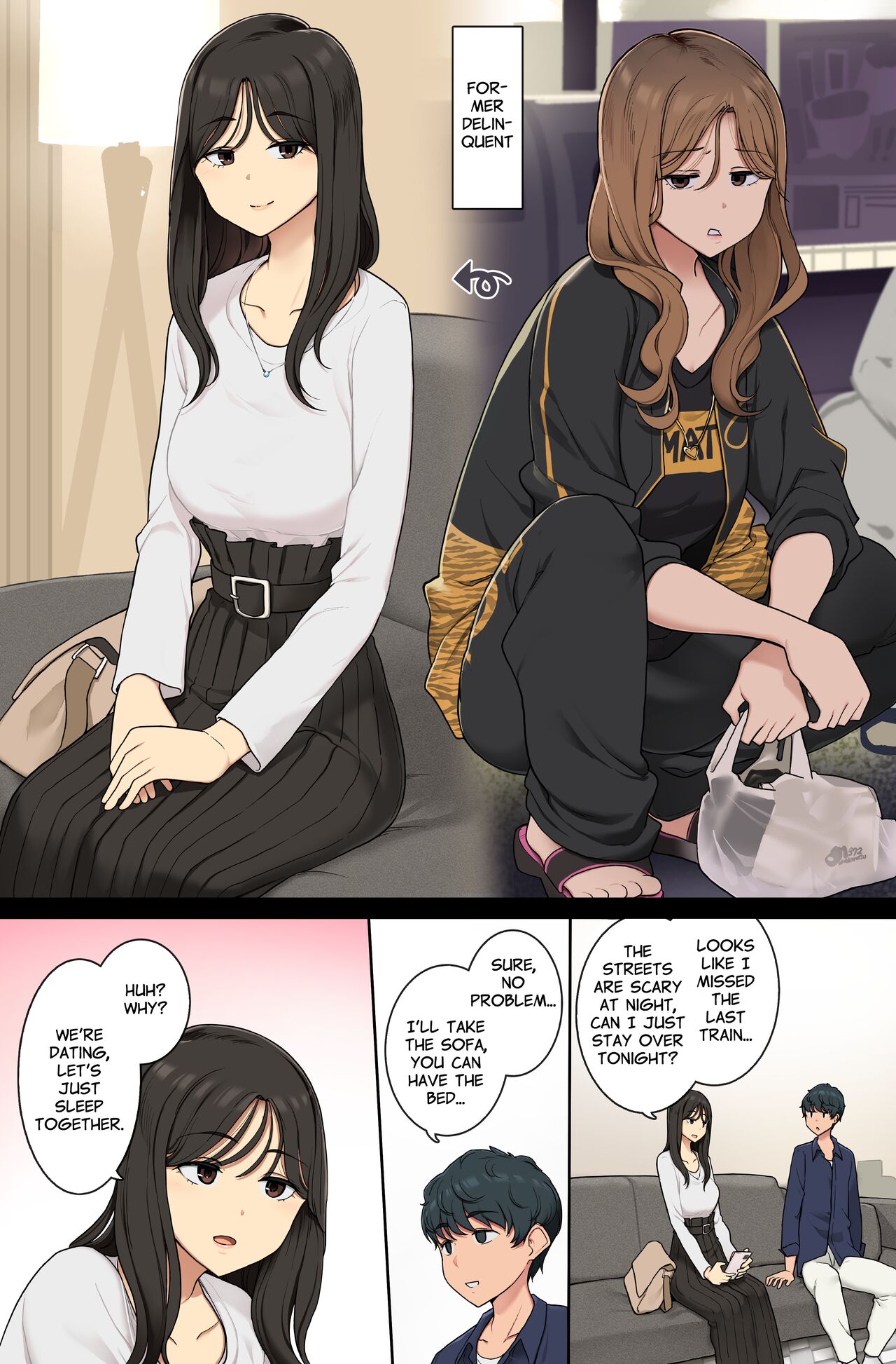 Read [Wakamatsu] MotoYan ga Dechau Onee-san | An Ex-Delinquent Lets Her Old  Self Slip Out [English] | nHentai : Free Hentai Manga, Doujinshi and Comics  Online!
