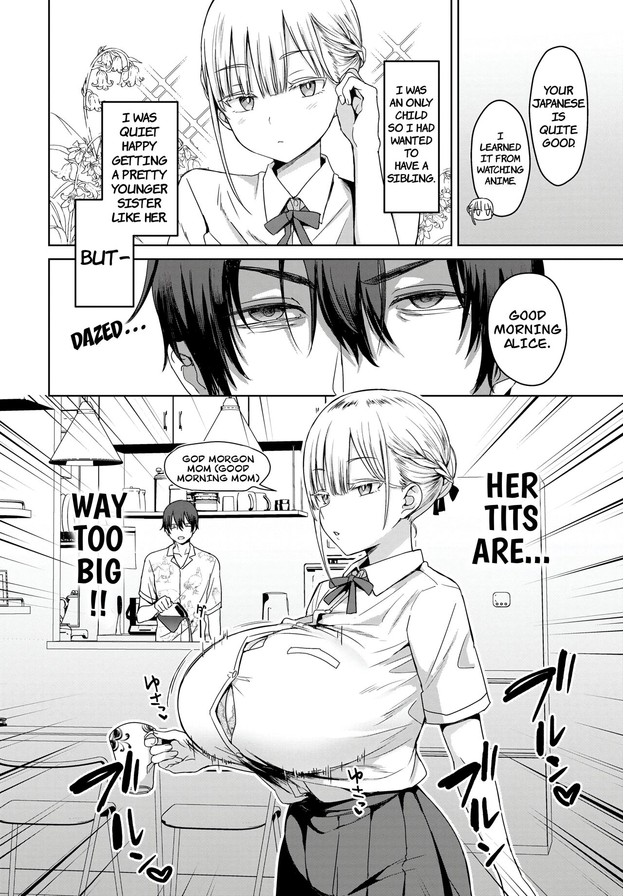 Read [Toono Esuke] StepSister with Huge Tits, Charge![English](CarlJPTL) |  nHentai : Free Hentai Manga, Doujinshi and Comics Online!