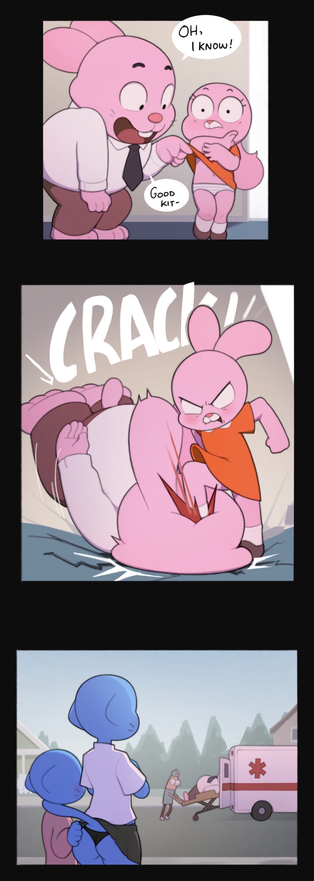 Anais Watterson & Gumball Watterson (Cartoon Network) Cartoon Porn (8)