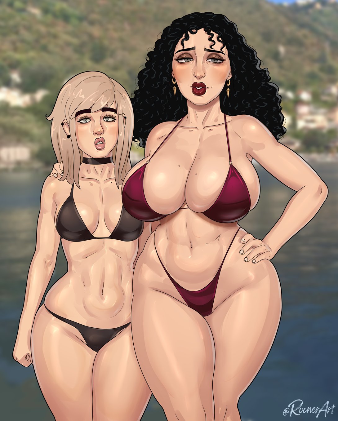 Cerez & Mother Gothel (Disney) Cartoon Porn – Abs – Age Difference