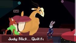 Gazelle & Judy Hopps (Disney) Cartoon Porn Video – Anthro – Anthro Pe…