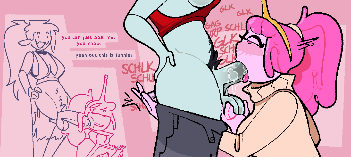 Marceline & Marceline Abadeer (Adventure Time) Cartoon Porn – <3 E…