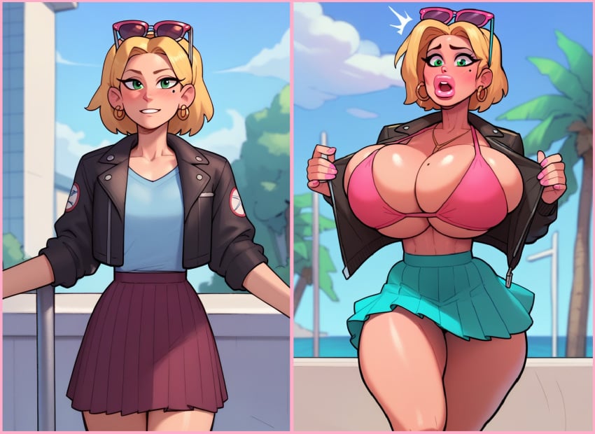 Sasha Waybright (Amphibia) Cartoon Porn – Ass Expansion – Before And…