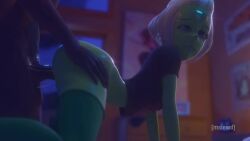 Gem & Peridot (Cartoon Network) Cartoon Porn Video – Alien Girl