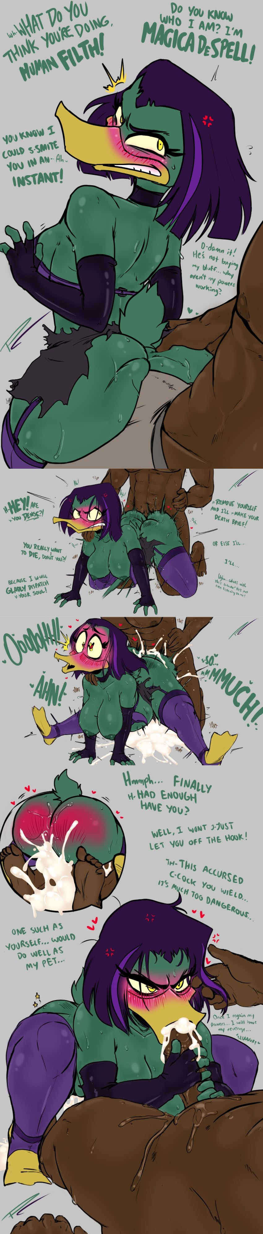 Magica De Spell (Disney) Cartoon Porn – <3 Eyes – After Sex