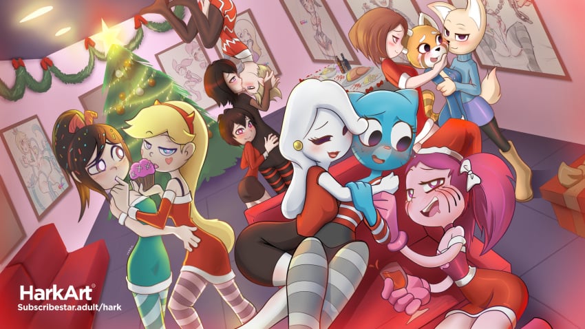 Gem & Gwen Stacy (Cartoon Network) Cartoon Porn – Aggressive Retsuko