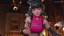 Juno (Blizzard Entertainment) Cartoon Porn Video – Armpit Crease
