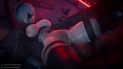 2b & Yorha 2b (Nier) Cartoon Porn Video – Android – Android Girl