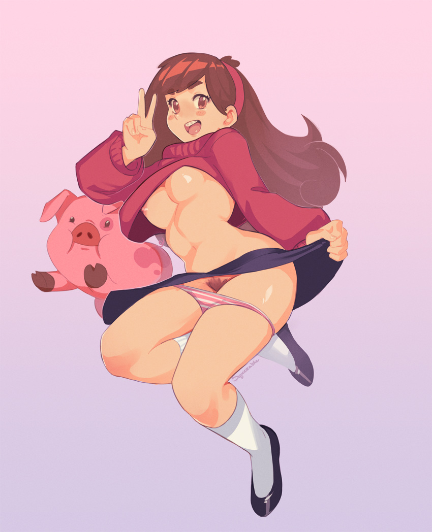 Mabel Pines & Waddles (Disney) Cartoon Porn – Aged Up – Blush