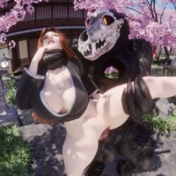 Hollow & Matsumoto Rangiku (Bleach) Cartoon Porn Video – Canine Genit…