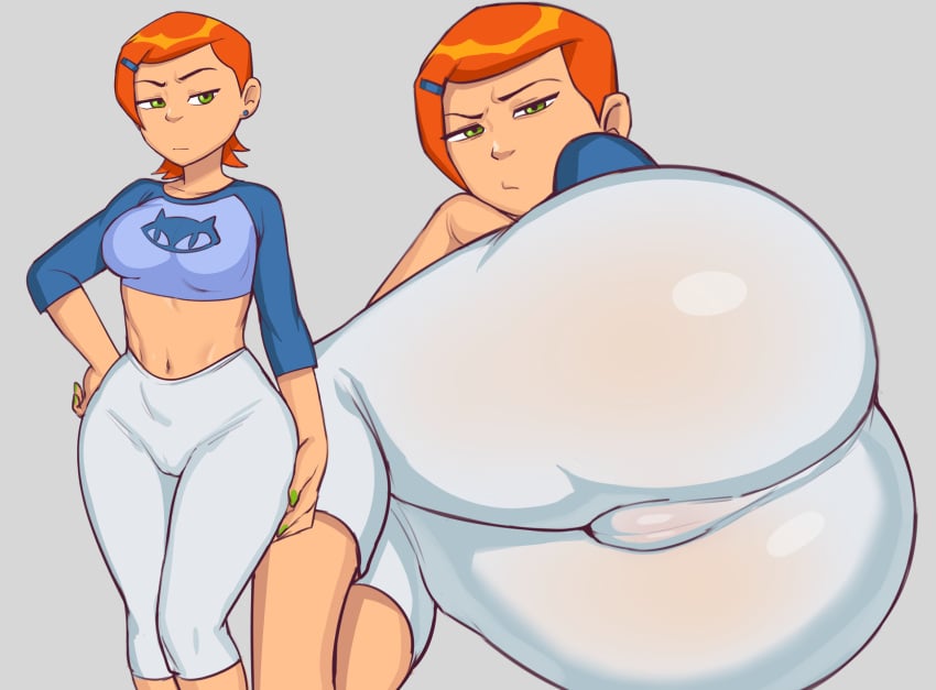 Gwen Tennyson & Gwen Tennyson (Ben 10) Cartoon Porn – Ass – Big Ass