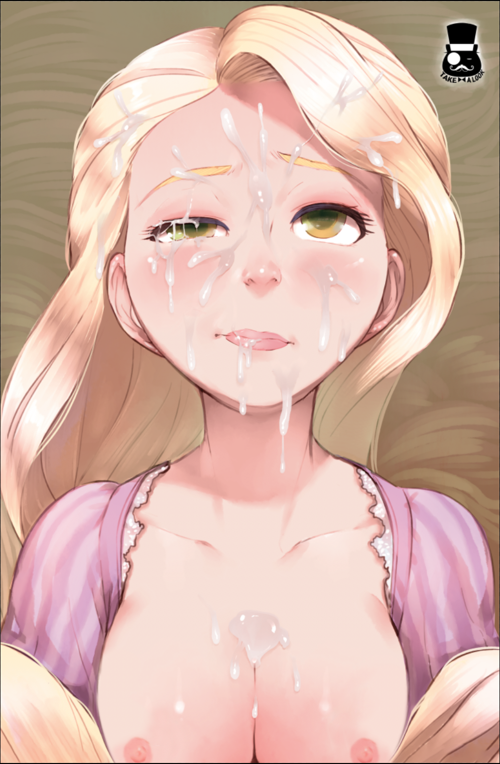 Rapunzel (Disney) Cartoon Porn – After Orgasm – Areolae