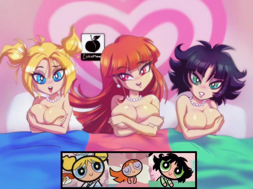 Blossom & Bubbles (Cartoon Network) Cartoon Porn – Aged Up – Black Ha…