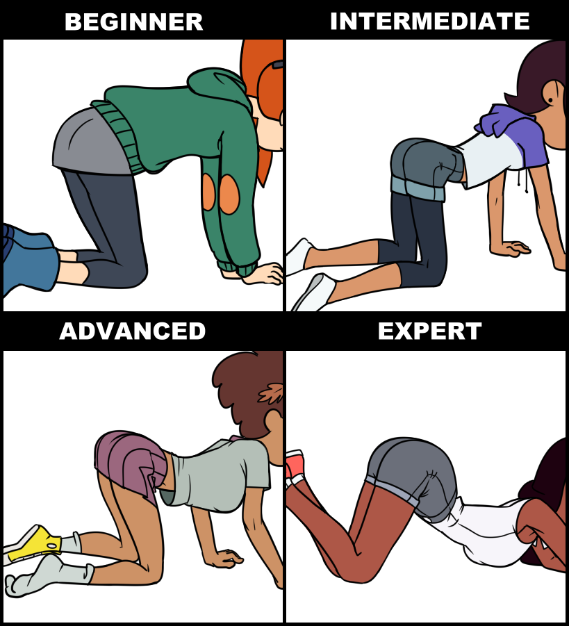 Anne Boonchuy & Connie Maheswaran (Amphibia) Cartoon Porn – All Fours
