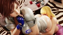 Emilie De Rochefort & Kazama Asuka (Tekken) Cartoon Porn Video