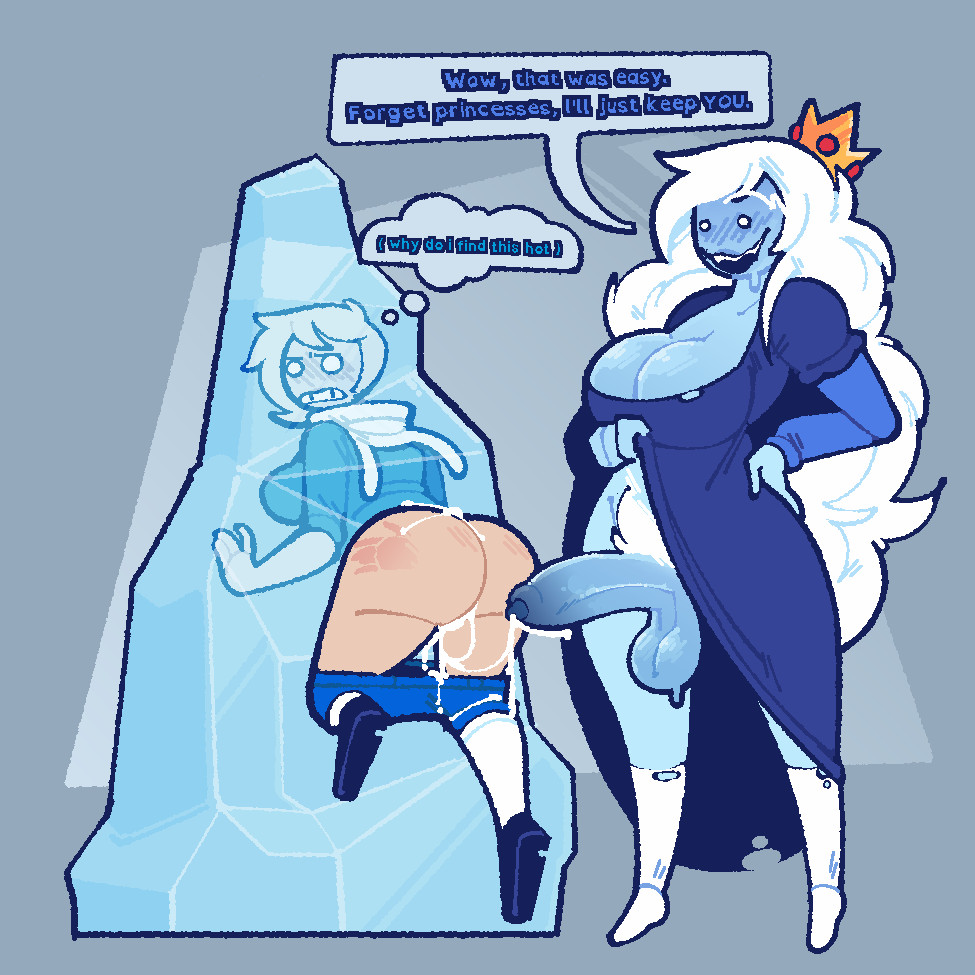 Fionna The Human Girl & Ice Queen (Adventure Time) Cartoon Porn