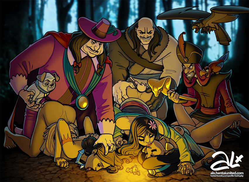 Fa Mulan & Governor Ratcliffe (Aladdin) Cartoon Porn – Age Difference