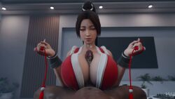Mai Shiranui (Fatal Fury) Cartoon Porn Video – Alternate Breast Size