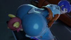 Juno & Skye (Blizzard Entertainment) Cartoon Porn Video – Anilingus