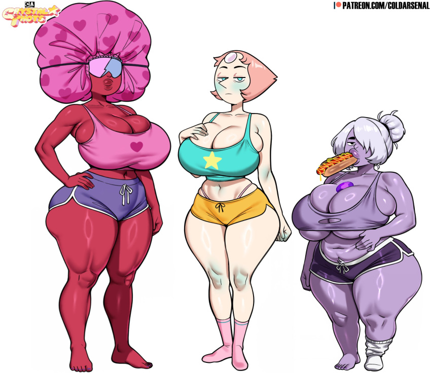 Amethyst & Garnet (Cartoon Network) Cartoon Porn – Alternate Body Type