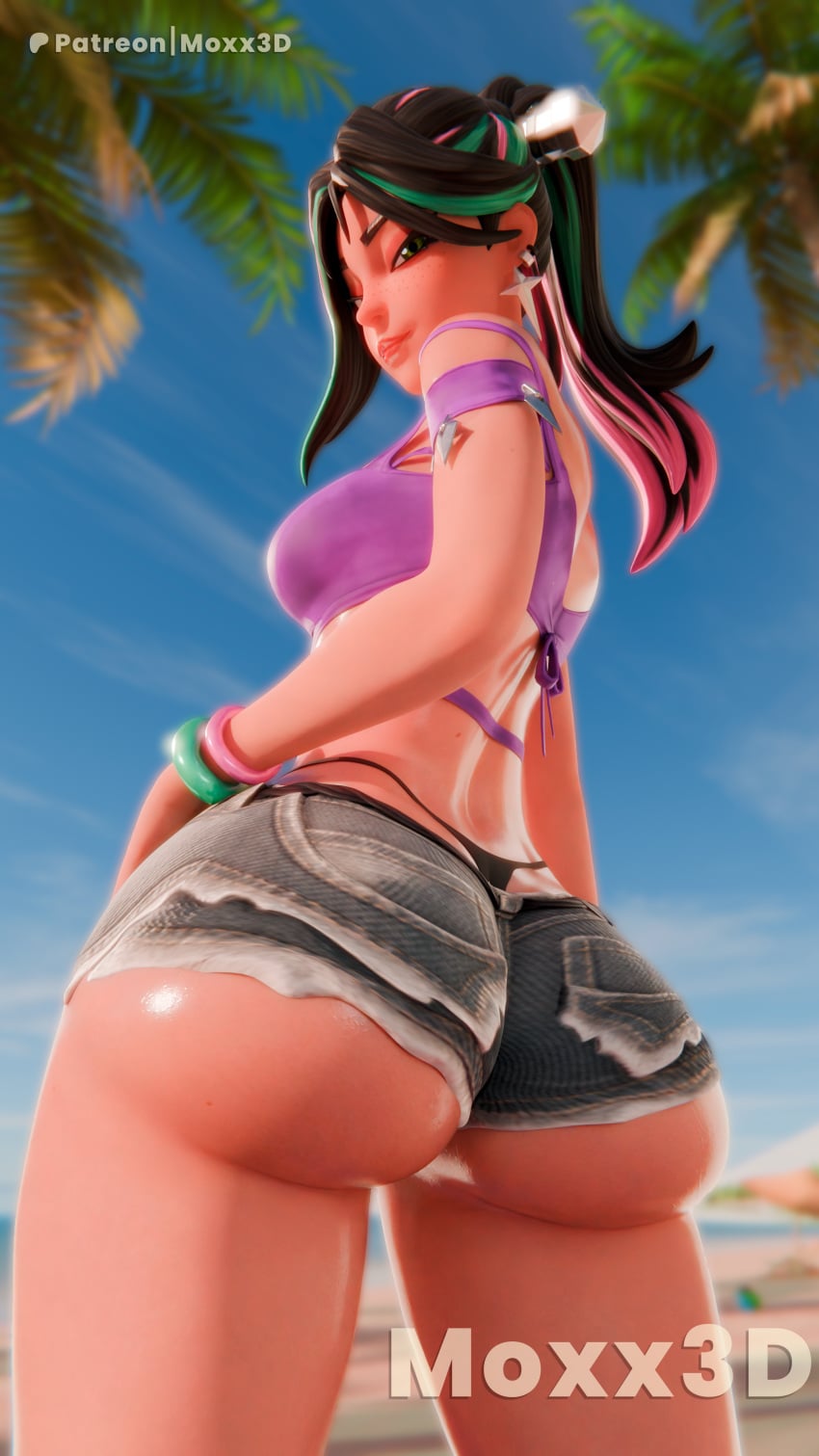 Helsie & Sand Witch Helsie (Fortnite) Cartoon Porn – Ass – Ass Bigger…