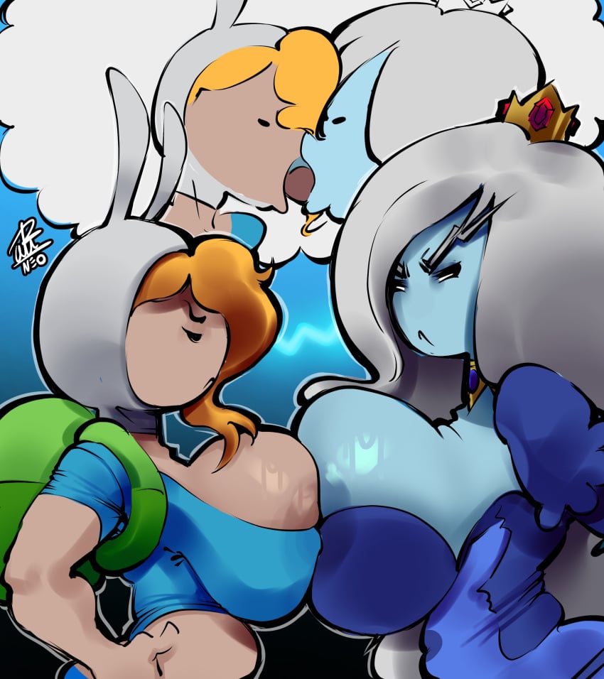 Fionna The Human Girl & Ice Queen (Adventure Time) Cartoon Porn – Adv…