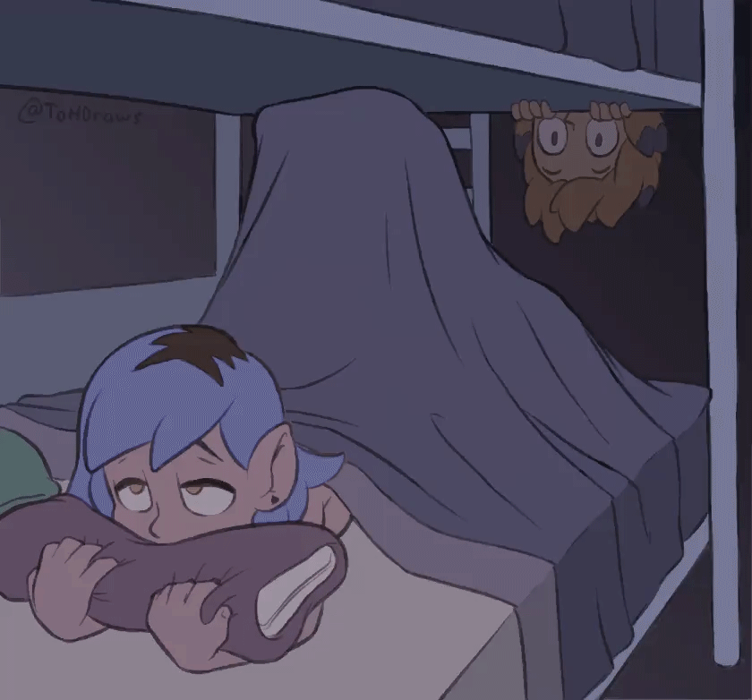 Amity Blight & Luz Noceda (Disney) Cartoon Porn GIF – Anilingus