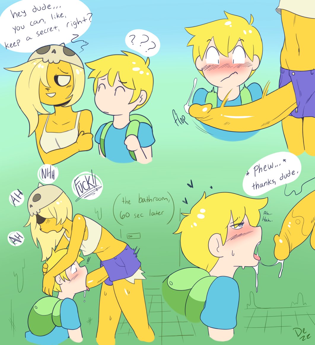 Bronwyn & Finn The Human (Adventure Time) Cartoon Porn – Anthro – Car…