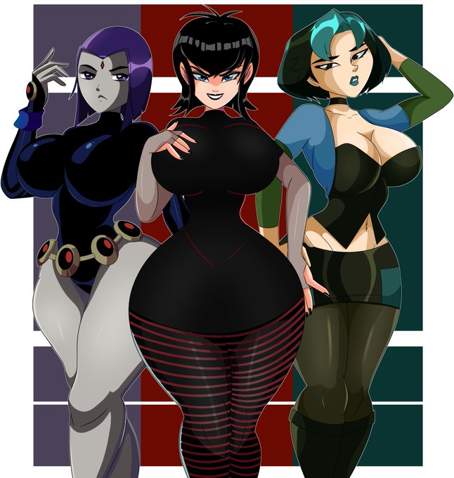 Gwen & Mavis Dracula (Cartoon Network) Cartoon Porn – Alternate Breas…