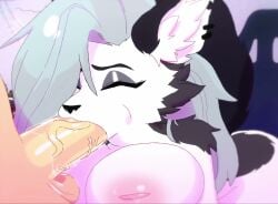 Loona (Hellaverse) Cartoon Porn Video – Anthro – Anthro On Human