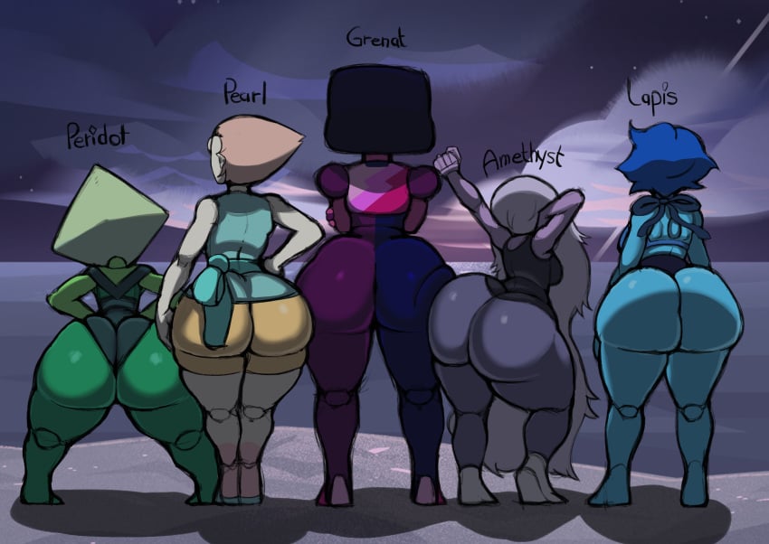 Amethyst & Garnet (Cartoon Network) Cartoon Porn – Alien – Alien Girl