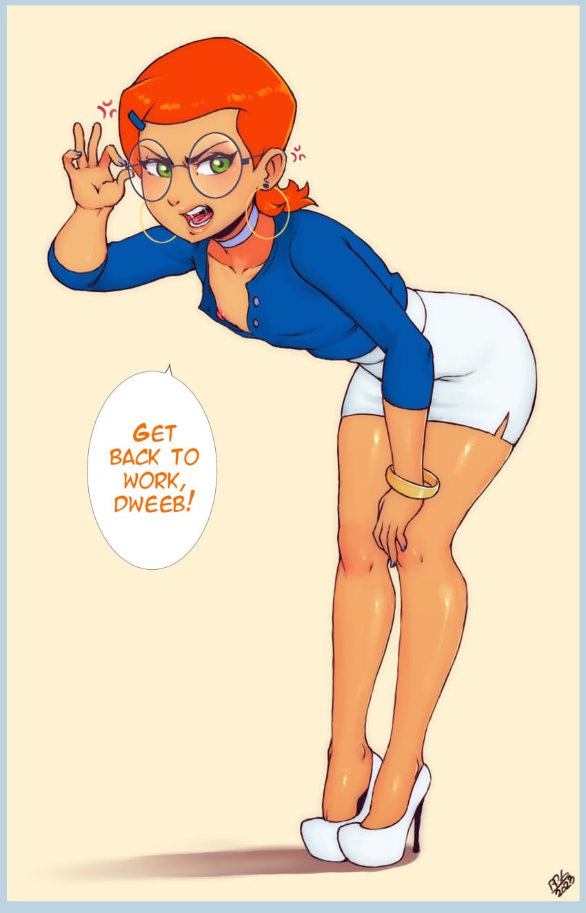 Gwen Tennyson & Gwen Tennyson (Ben 10) Cartoon Porn – Areolae – Athle…
