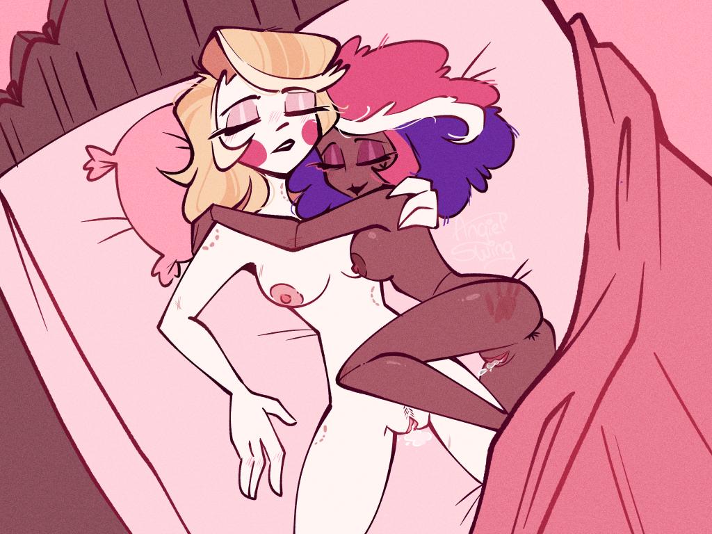 Charlie Morningstar & Velvette (Hazbin Hotel) Cartoon Porn – After Le…
