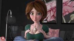 Aunt Cass & Cass Hamada (Big Hero 6) Cartoon Porn Video – Big Breasts (7)