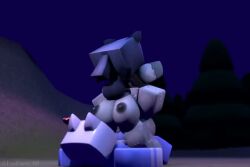 Clyde & Robloxian (Discord) Cartoon Porn Video – Cum In Mouth – Feral
