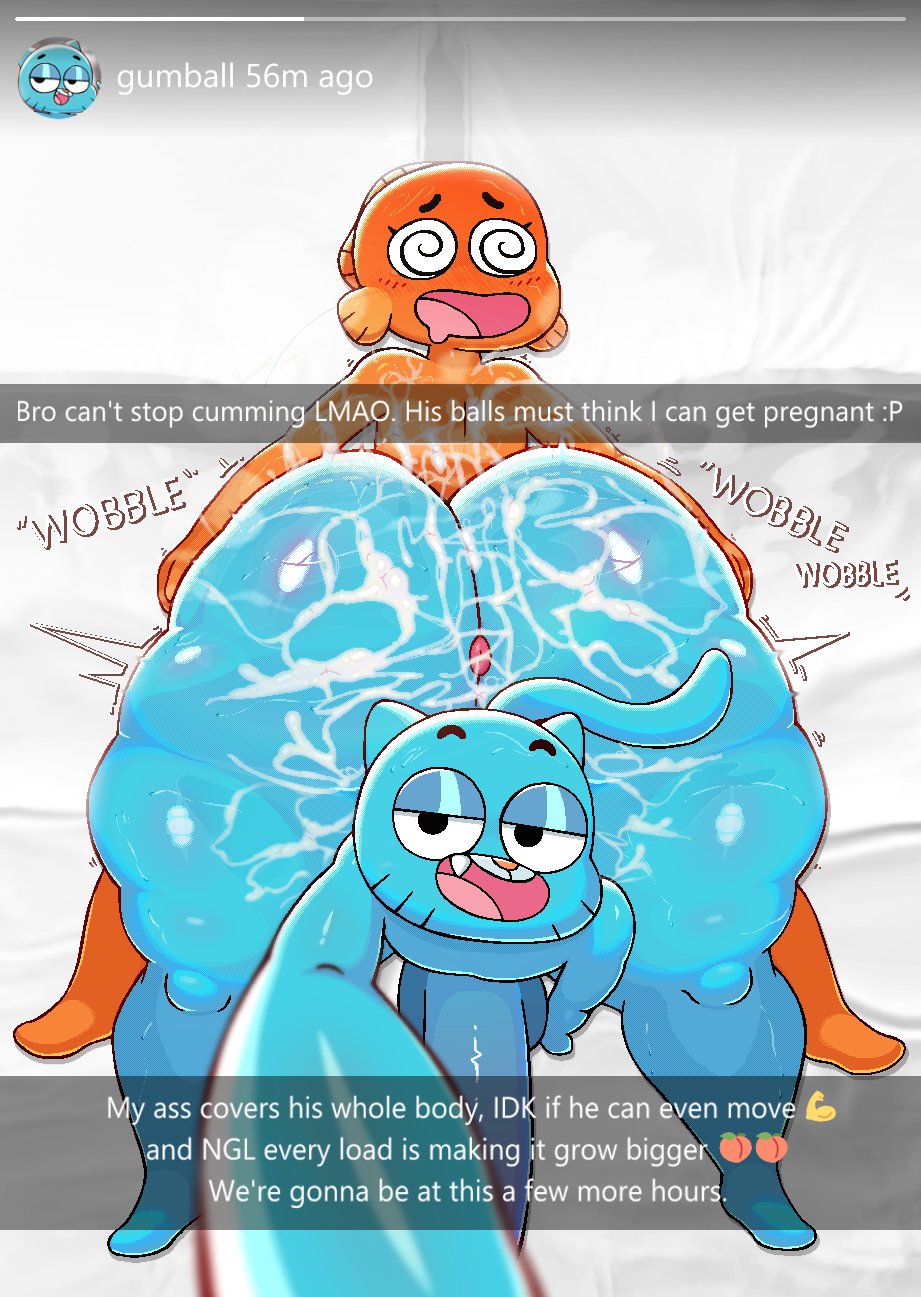 Darwin Watterson & Gumball Watterson (Cartoon Network) Cartoon Porn (5)