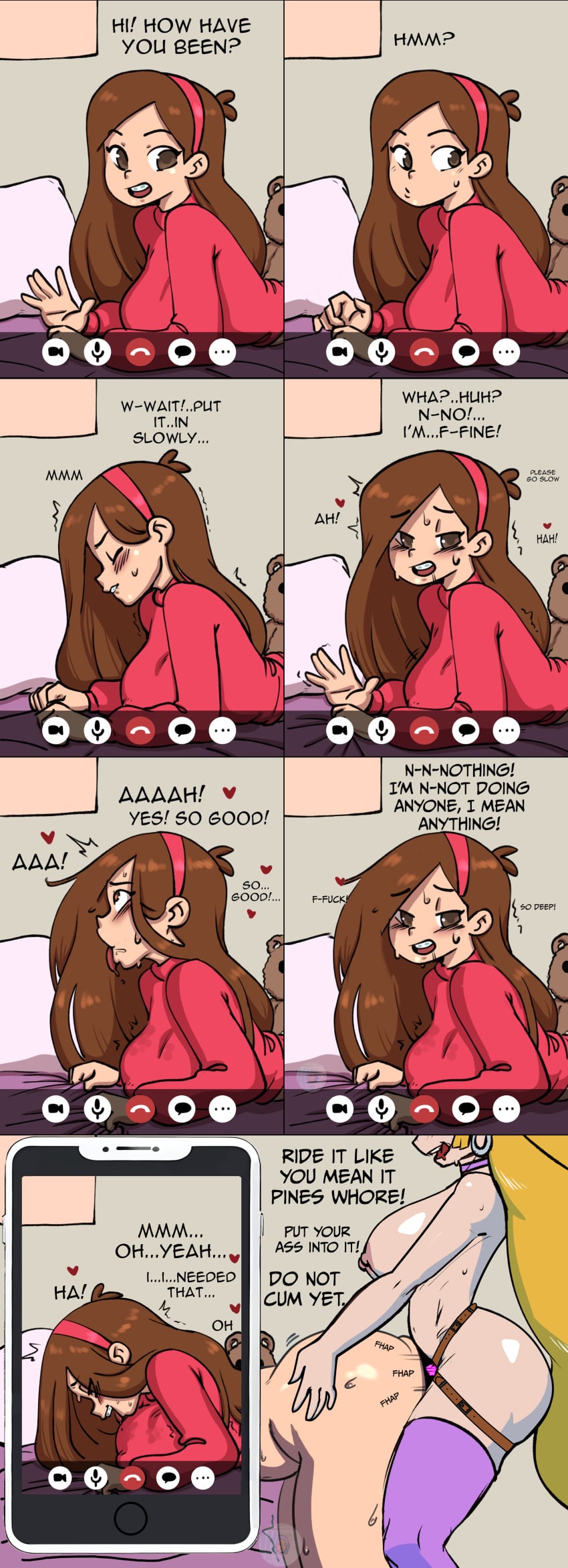 Mabel Pines & Pacifica Northwest (Disney) Cartoon Porn – After Sex
