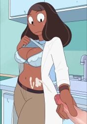 Priyanka Maheswaran & Steven Quartz Universe (Cartoon Network) Cartoo… (2)