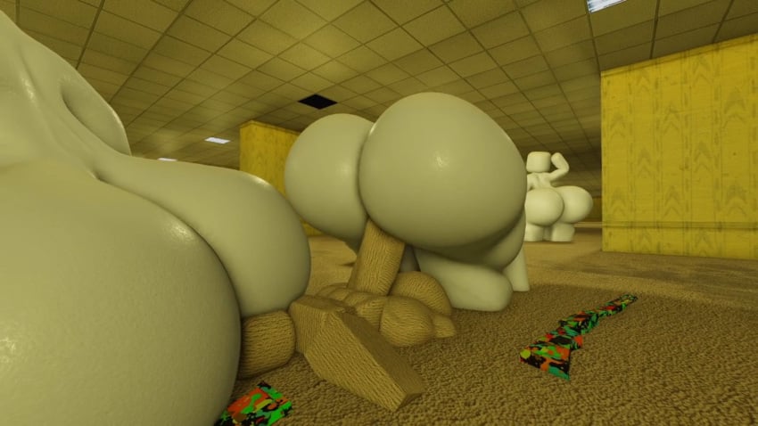 Robloxian (Backrooms) Cartoon Porn – Antochan – Big Areola